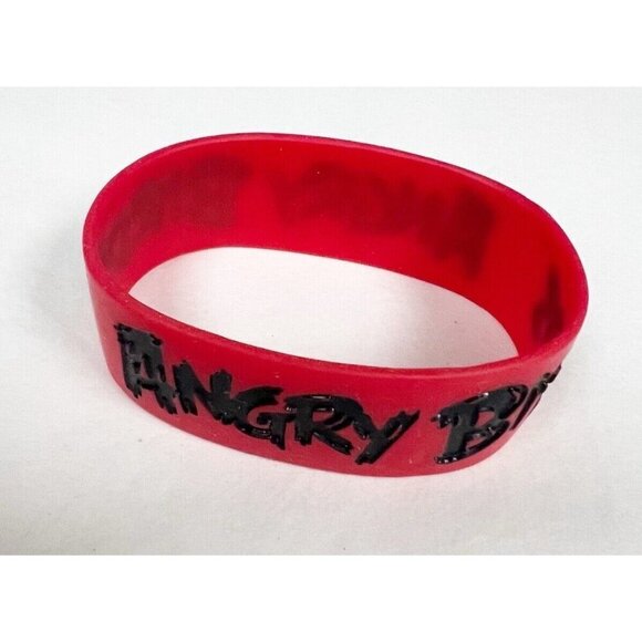 Angry Birds Red Black rubber band Unisex bracelet - Picture 5 of 8